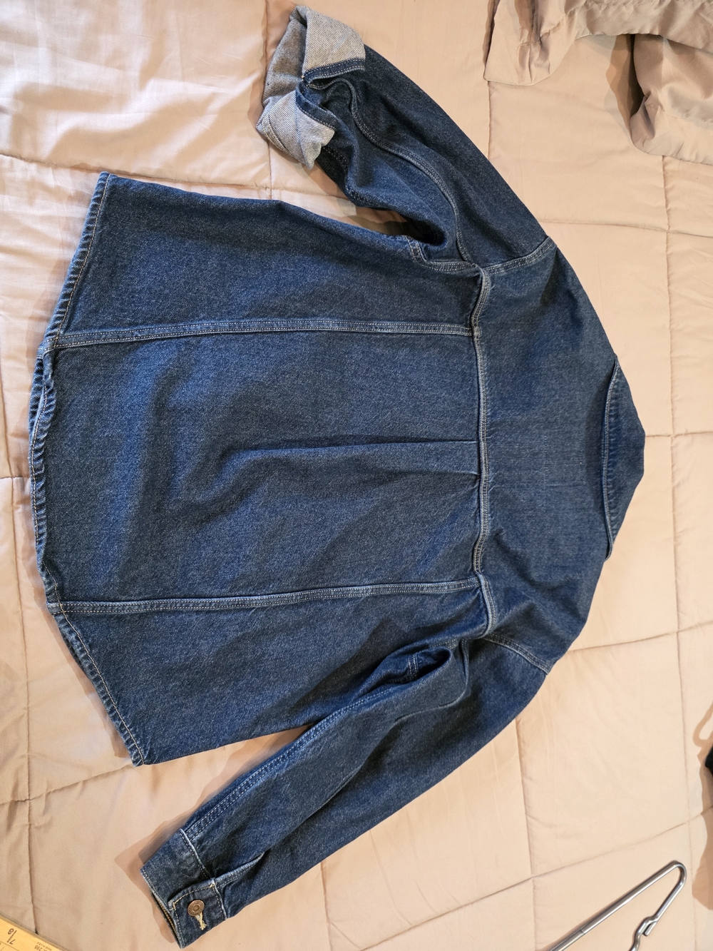 Levi's Dark Blue Denim Jean Jacket - Picture 9 of 14